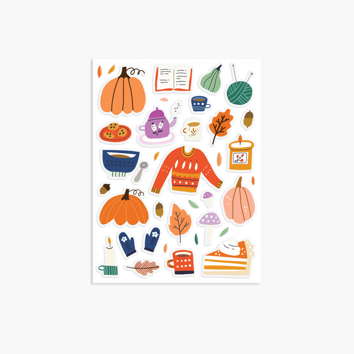 Autumn Puffy Stickers