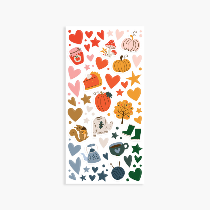 Autumn Puffy Stickers