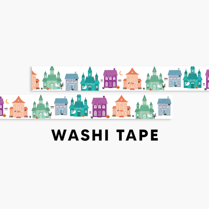 Haunted House Washi Tape