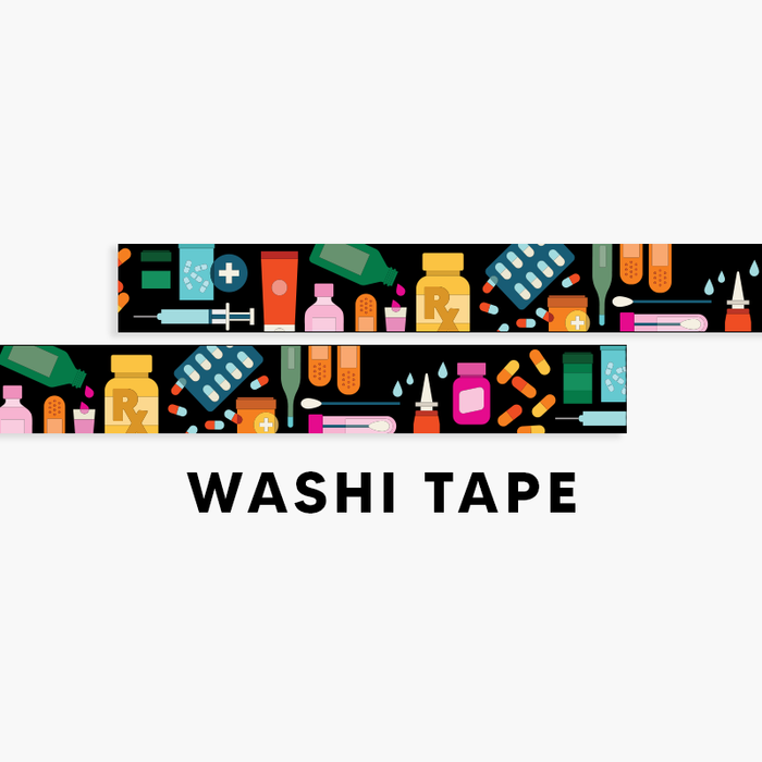 Sick Day Washi Tape