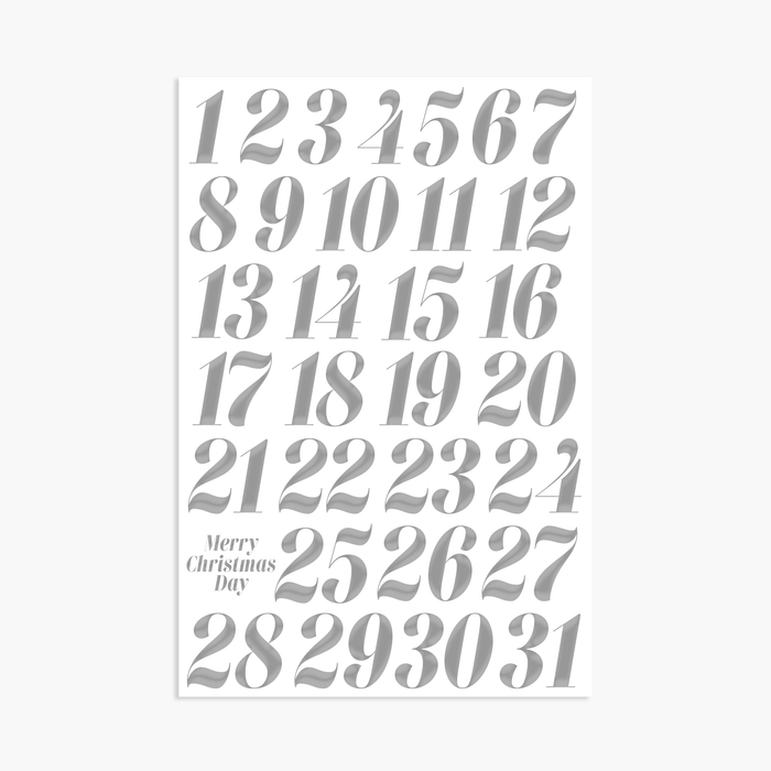 Holiday: Winter Wishes Date Rub-ons