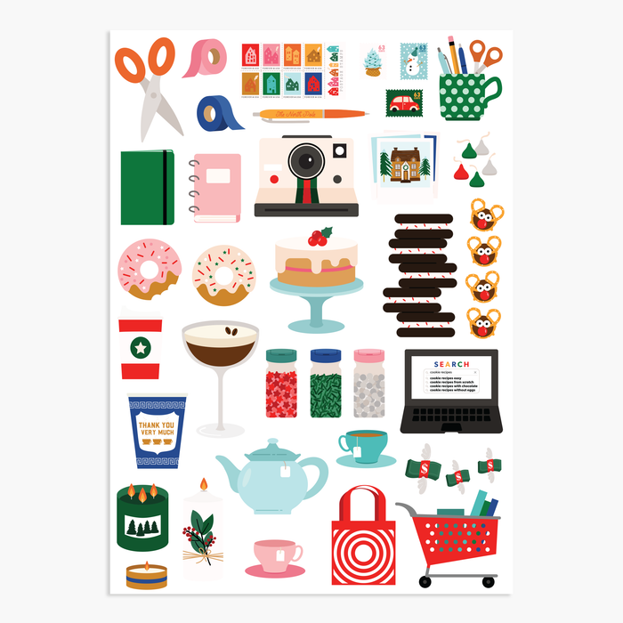 Holiday: My Favorite Things Rub-ons