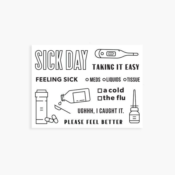 October 2023: Sick Day